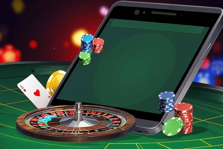 Navigasi aplikasi yang rapi di layar ponsel
